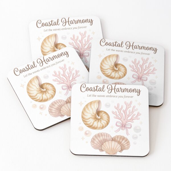 Item preview, Coastal Harmony – Let the Waves Embrace You Forever Beach Aesthetic Design designed and sold by Mialunaa.