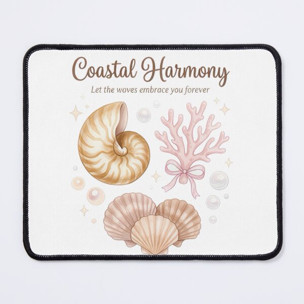 Item preview, Coastal Harmony – Let the Waves Embrace You Forever Beach Aesthetic Design designed and sold by Mialunaa.
