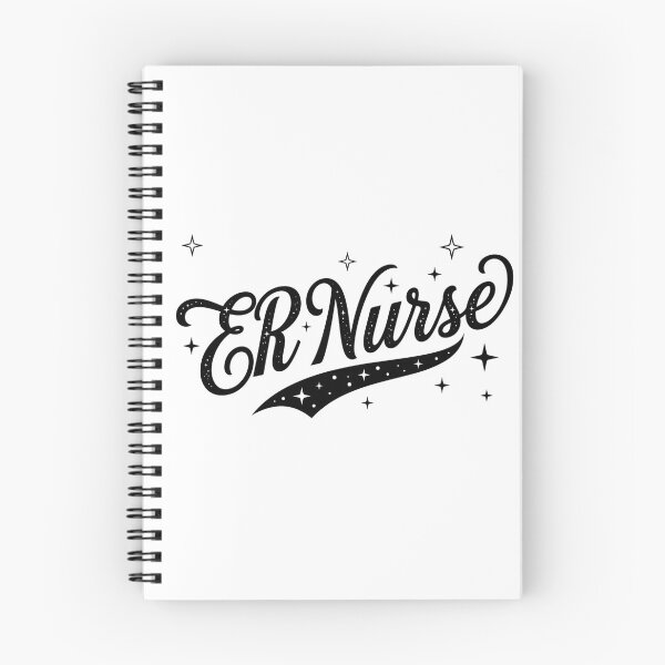 Item preview, Cute ER Nurse Script Sparkle Star Aesthetic designed and sold by Pablo70 Store.