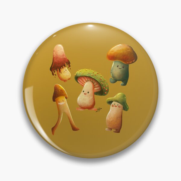 Item preview, A group of adorable magical mushrooms designed and sold by CorazonDQuetzal.