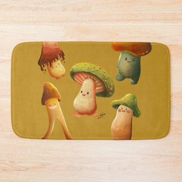 Item preview, A group of adorable magical mushrooms designed and sold by CorazonDQuetzal.