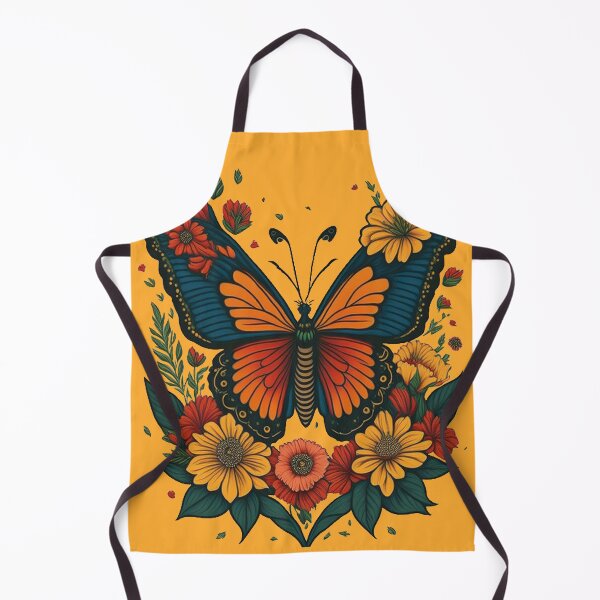 Item preview, Butterfly Floral - Tattoo Art  designed and sold by FlosArtPrintShop.