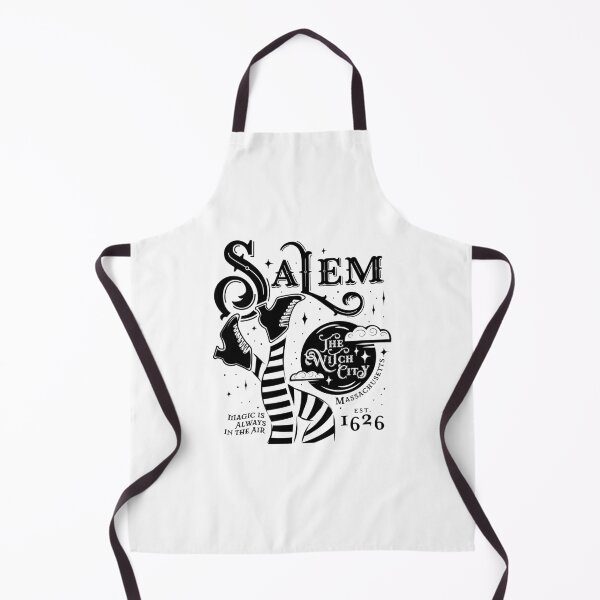 Item preview, Salem Established 1626 Logo with sexy Witch legs black color designed and sold by Jdawnink.