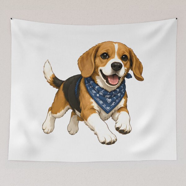 Item preview, Cute Beagle Dog Illustration | Beagle Puppy Art | Dog Lover Design designed and sold by NeutronDesign.