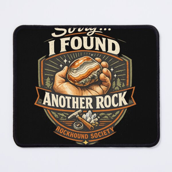 Item preview, Certified Rock Collector, Vintage Rockhound Badge, Geology and Hiking Adventure Design designed and sold by TulipsArtDesigns .