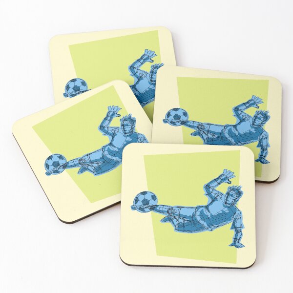 Item preview, Yes Goalkeeper with yellow background  designed and sold by missmann.
