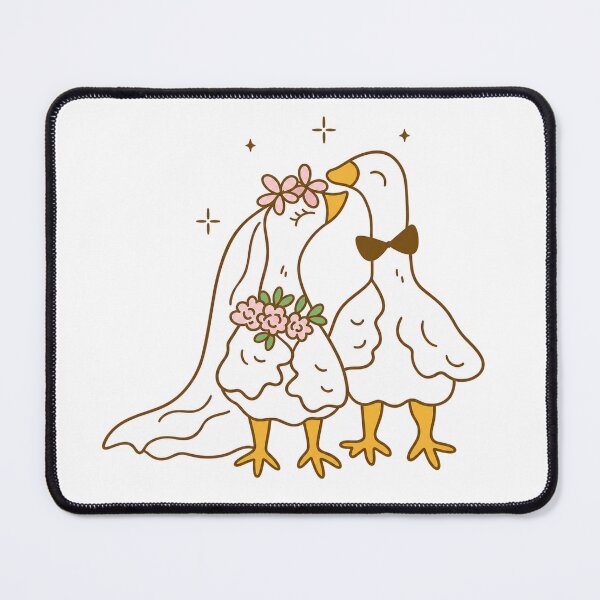 Item preview, Bride and Groom Goose  designed and sold by CoquetteGoose.