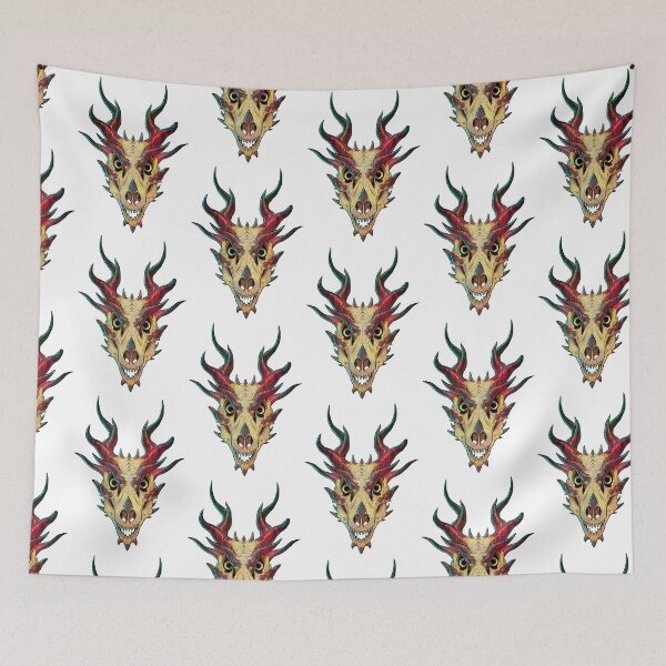 Item preview, dragon skull designed and sold by chaoticcaprisun.