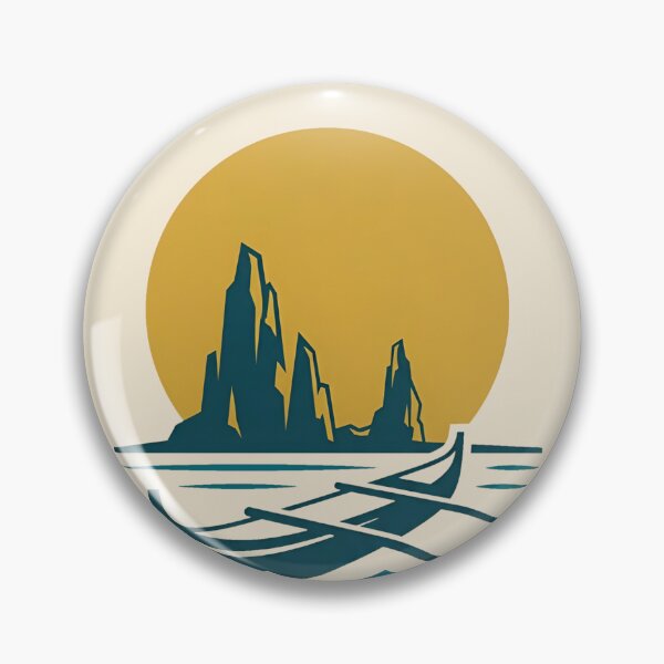 Item preview, Retro Nauru Style Minimalist Pacific Travel designed and sold by DuckOddity.