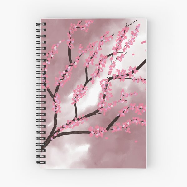 Item preview, Blush Sakura Bloom | Cherry Blossom Branch Digital Painting designed and sold by GemniShop.