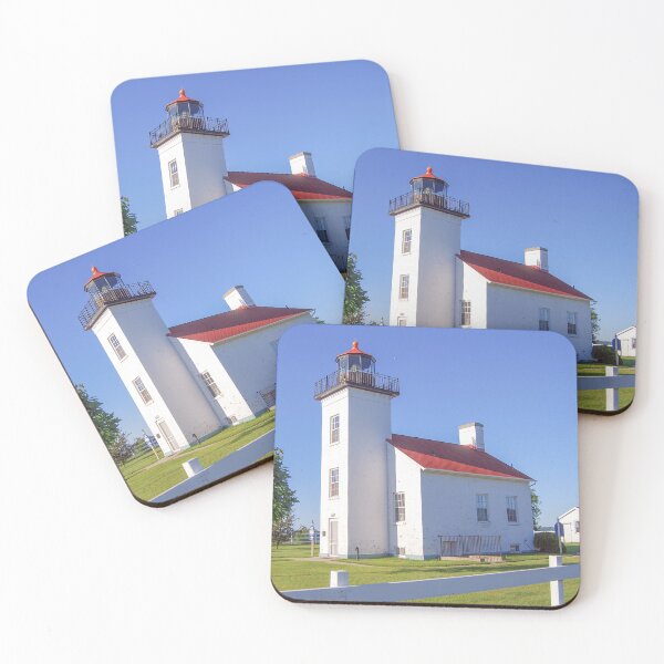 Item preview, Sand Point Lighthouse, Escanaba, Michigan designed and sold by Catherine Sherman.