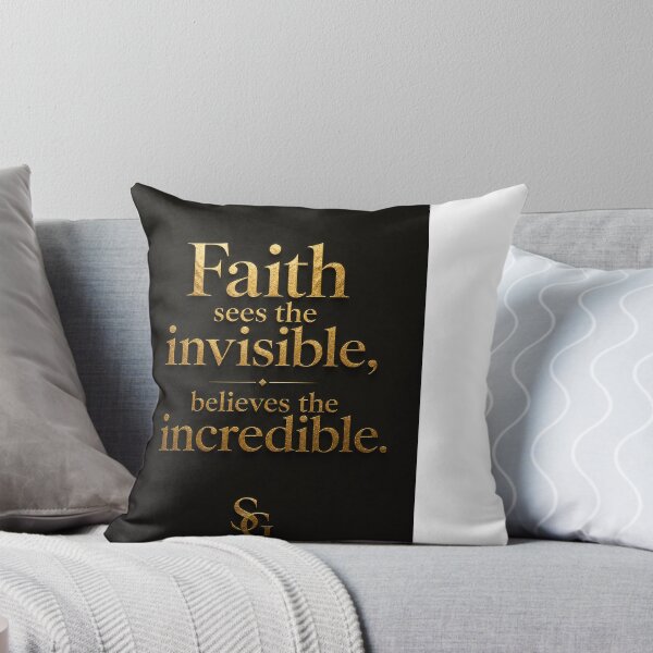 Item preview, SilentGold Faith Collection quote designed and sold by SilentGold.