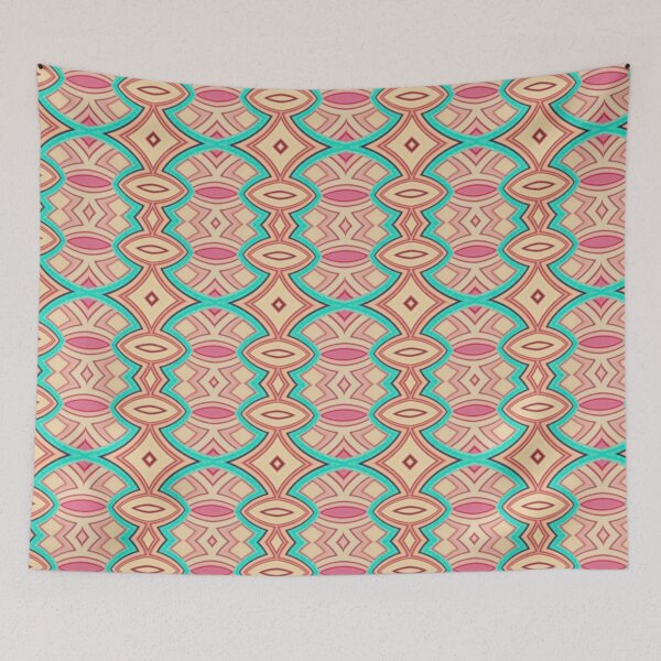 Item preview, Soft Diamond & Oval Symmetry designed and sold by Dancingrabbit Studio.