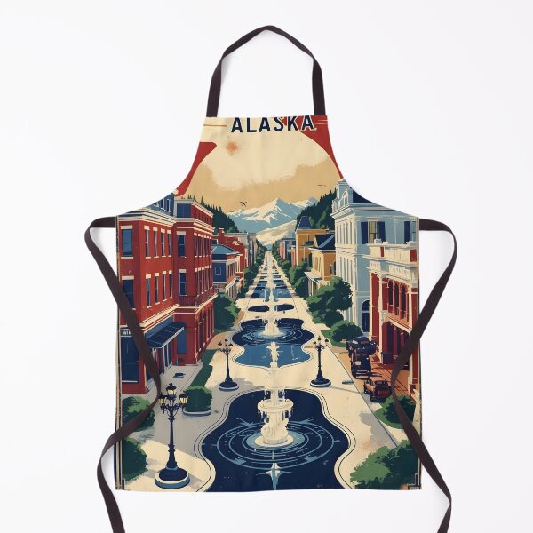 Item preview, Bethel Alaska 1950s USA Vintage Travel Tourism designed and sold by TravelersGems.