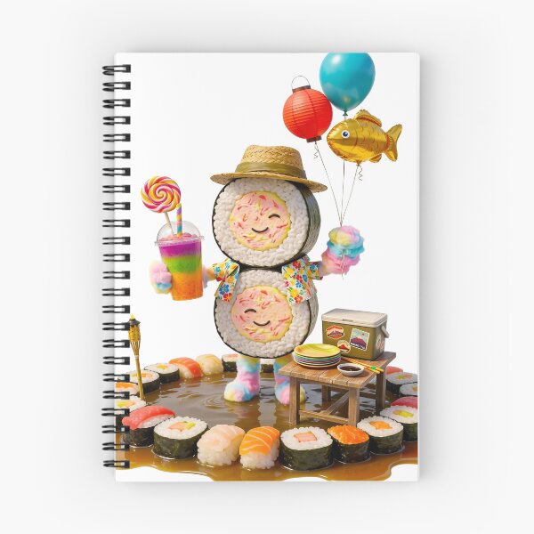 Item preview, Social Vibes 'Snack & Splash' :: Sushi Kickback designed and sold by Communication Optimists.