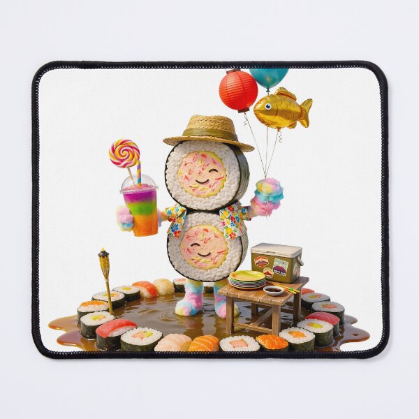 Item preview, Social Vibes 'Snack & Splash' :: Sushi Kickback designed and sold by Communication Optimists.