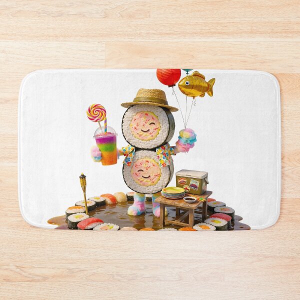 Item preview, Social Vibes 'Snack & Splash' :: Sushi Kickback designed and sold by Communication Optimists.
