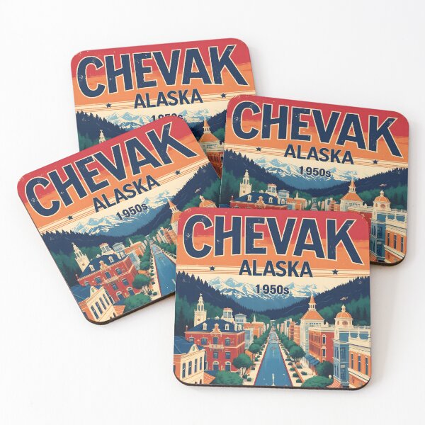 Item preview, Chevak Alaska 1950s USA Vintage Travel Tourism designed and sold by TravelersGems.