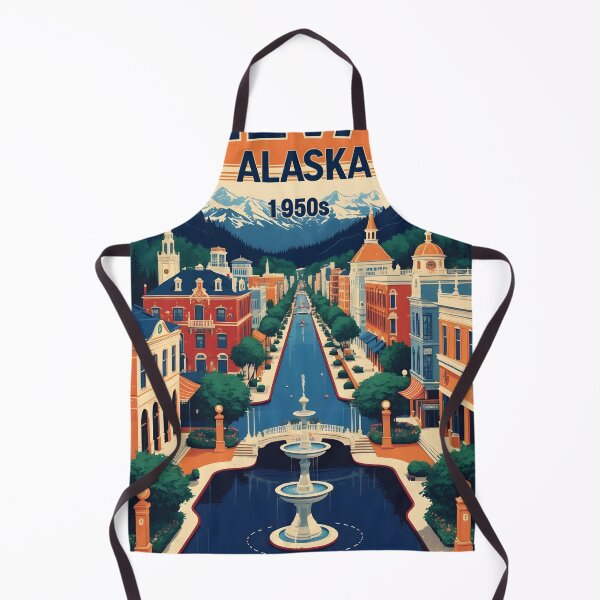 Item preview, Chevak Alaska 1950s USA Vintage Travel Tourism designed and sold by TravelersGems.