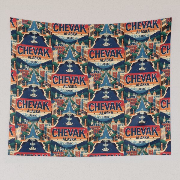 Item preview, Chevak Alaska 1950s USA Vintage Travel Tourism designed and sold by TravelersGems.