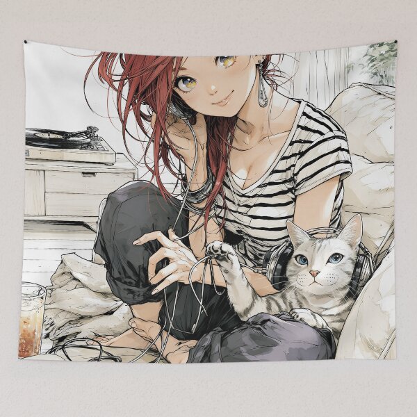 Item preview, Tuesday Song for a Cat designed and sold by oanaunciuleanu.