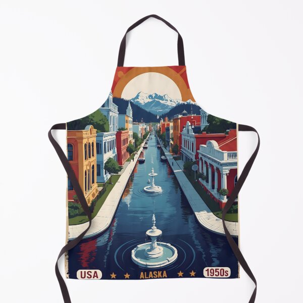 Item preview, Cordova Alaska 1950s USA Vintage Travel Tourism designed and sold by TravelersGems.