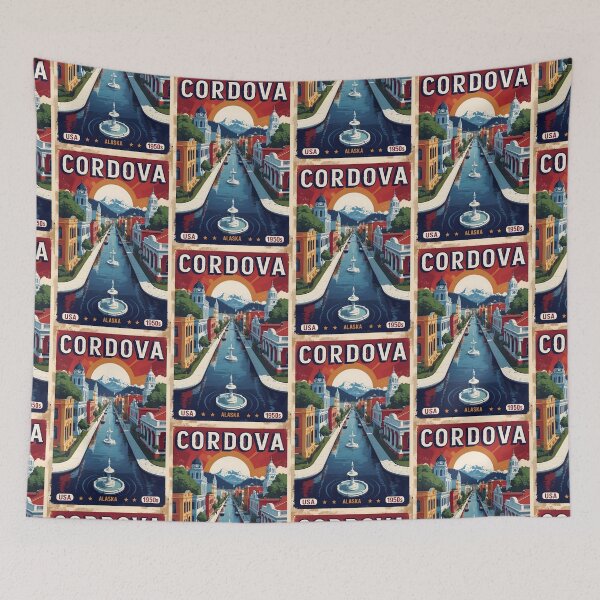 Item preview, Cordova Alaska 1950s USA Vintage Travel Tourism designed and sold by TravelersGems.