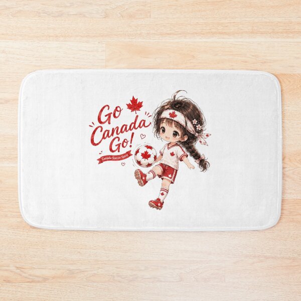 Item preview, Go Canada Go! Cute Soccer Girl Tinia Fan Art designed and sold by Tingmade Studio.