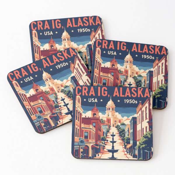 Item preview, Craig Alaska 1950s USA Vintage Travel Tourism designed and sold by TravelersGems.
