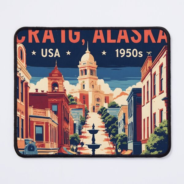 Item preview, Craig Alaska 1950s USA Vintage Travel Tourism designed and sold by TravelersGems.
