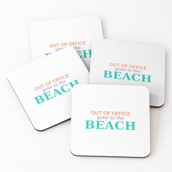 Item preview, Out Of Office Gone To The Beach Funny Summer Tee designed and sold by 7Four1 Designs.