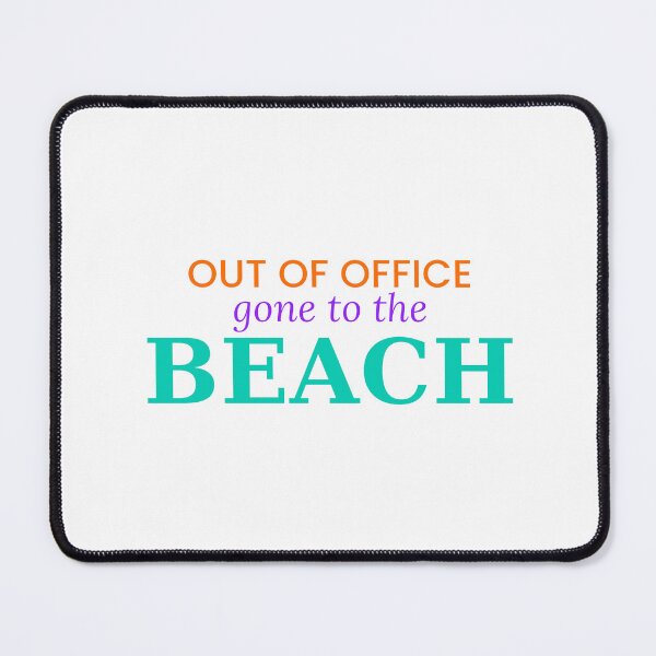 Item preview, Out Of Office Gone To The Beach Funny Summer Tee designed and sold by 7Four1 Designs.