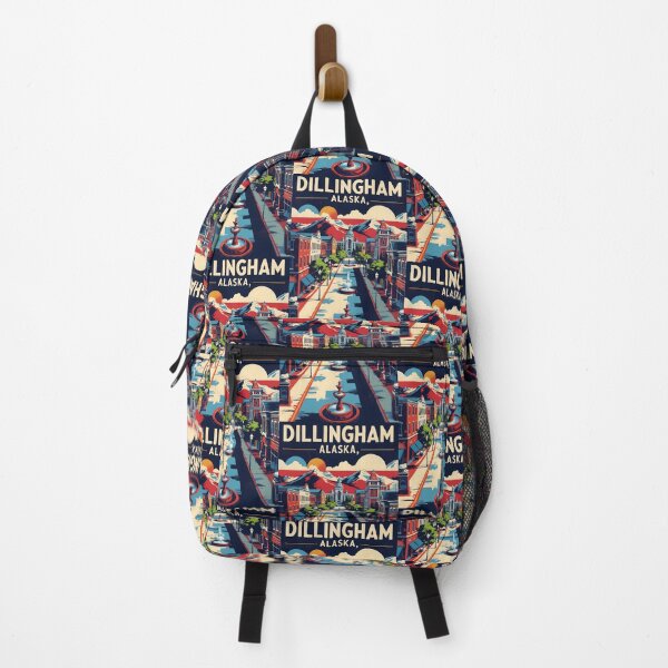 Item preview, Dillingham Alaska 1950s USA Vintage Travel Tourism designed and sold by TravelersGems.