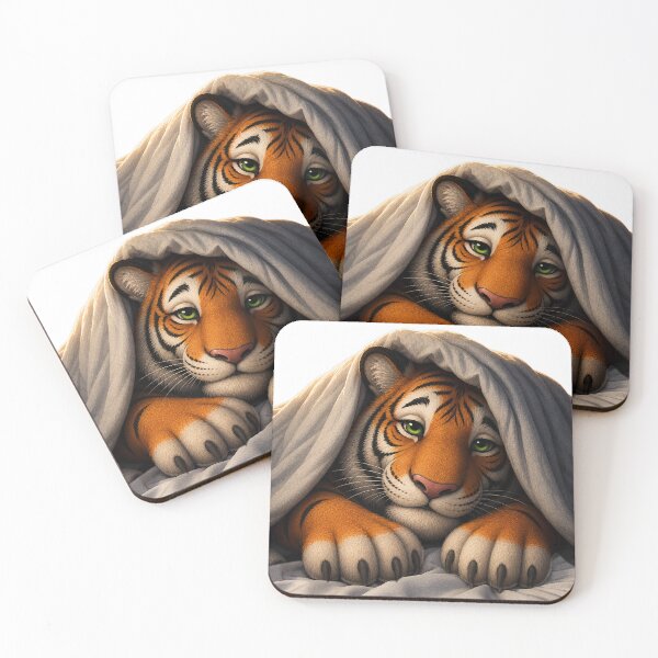 Item preview, Sleepy Tiger designed and sold by nikkolaus.