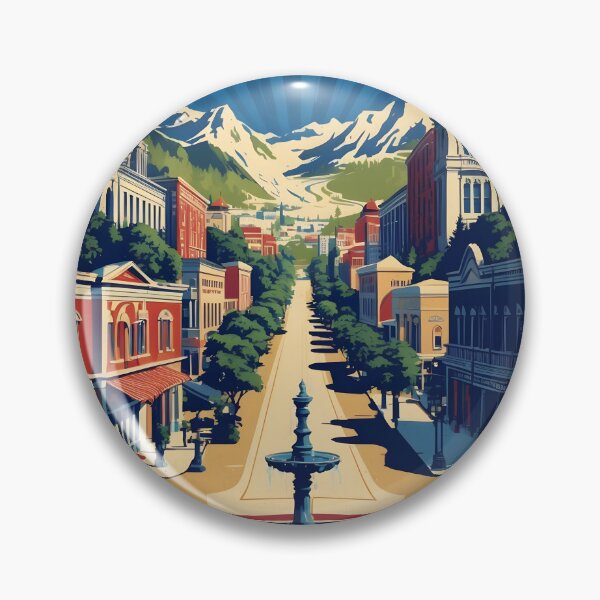 Item preview, Fairbanks Alaska 1950s USA Vintage Travel Tourism designed and sold by TravelersGems.