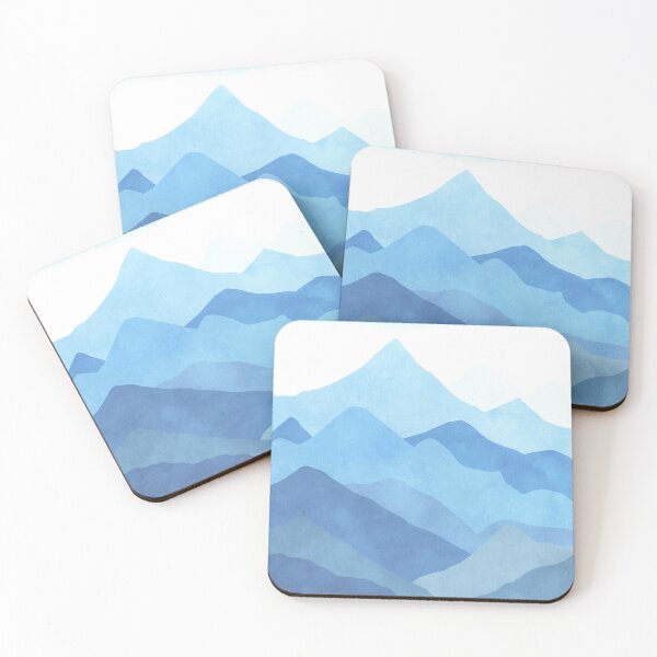 Item preview, Blue landscape designed and sold by Ana Gorozpe.