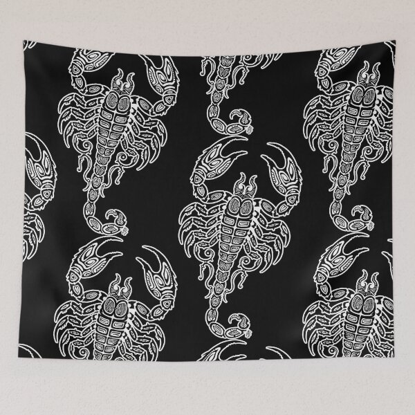 Item preview, Hand drawn Big Black Scorpion designed and sold by BlackwoodPagan.