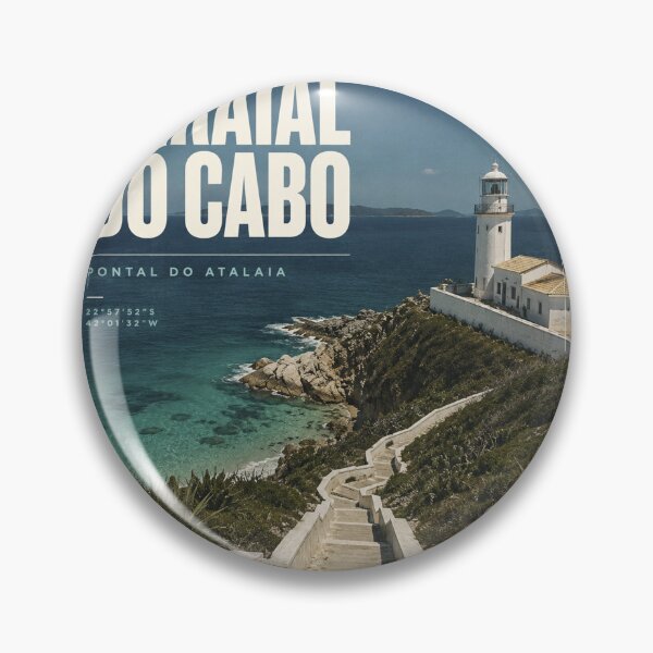Item preview, Vintage Arraial do Cabo Brazil Travel Poster designed and sold by sassav8.