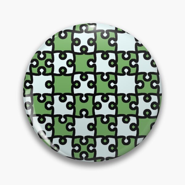 Item preview, COLOUR OF THE YEAR 2017|GREENERY CRAZY JIGSAW designed and sold by ozcushionstoo.