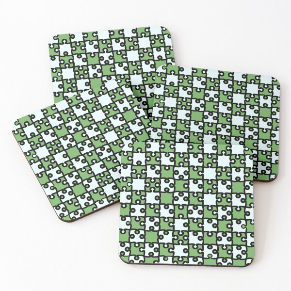 Item preview, COLOUR OF THE YEAR 2017|GREENERY CRAZY JIGSAW designed and sold by ozcushionstoo.