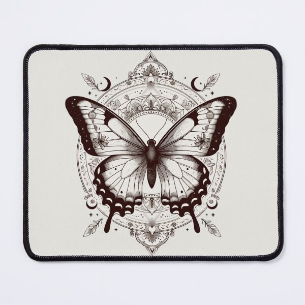 Item preview, Butterfly Mandala – Mystical Symmetry Design designed and sold by Dogandesighn.