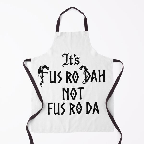 Item preview, Fus Ro Dah Dragon Shout Meme Skyrim Harry Potter designed and sold by StickerShed.
