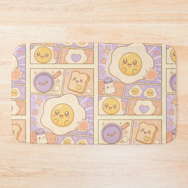 Item preview, Kawaii Fried Egg Pop Panels designed and sold by Gift Phrase Studio.