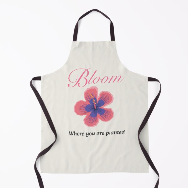 Item preview, Bloom Where You Are Planted Tropical Hibiscus designed and sold by Novalineastudio.