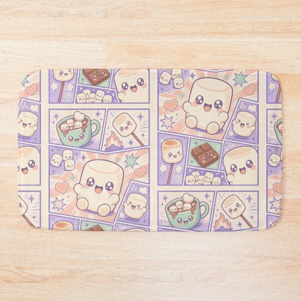 Item preview, Kawaii Marshmallow Pop Panels designed and sold by Magmashup.
