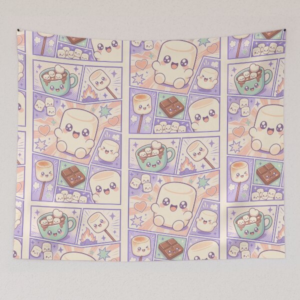 Item preview, Kawaii Marshmallow Pop Panels designed and sold by Gift Phrase Studio.