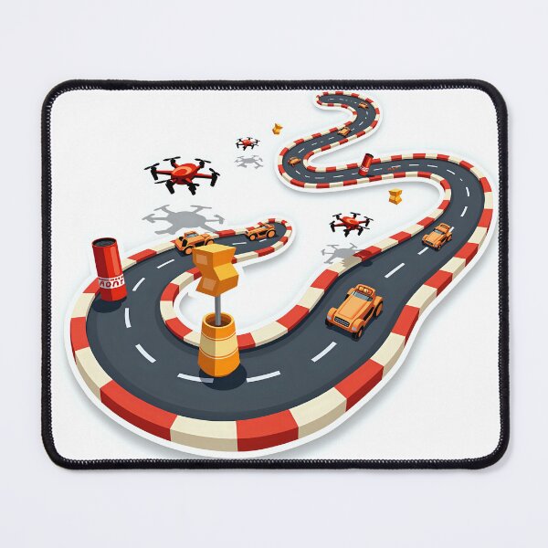 Item preview, Drone FPV Racing Pilot Isometric T-Shirt Design - Gift for Race Car Lover designed and sold by Qubivibe.