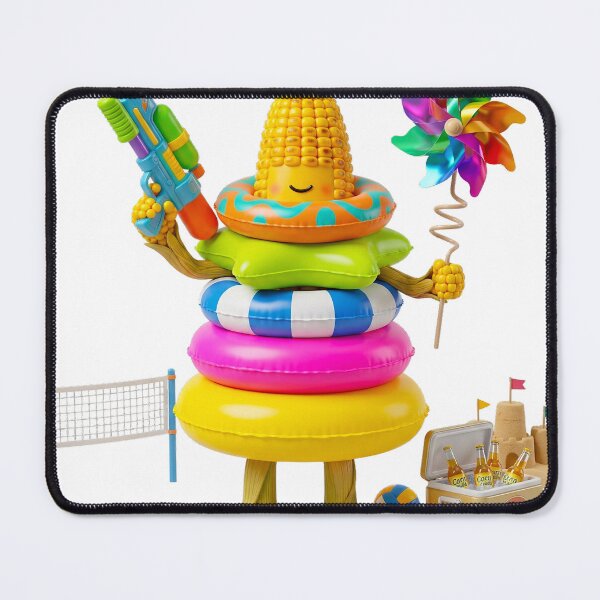 Item preview, Social Vibes 'Snack & Splash' :: Corn Cob Cruise designed and sold by Communication Optimists.