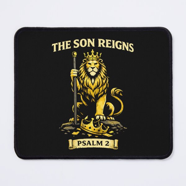 Item preview, Psalm 2 The Son Reigns Lion of Judah Christian T-Shirt designed and sold by Dexters Inspiring Creations.