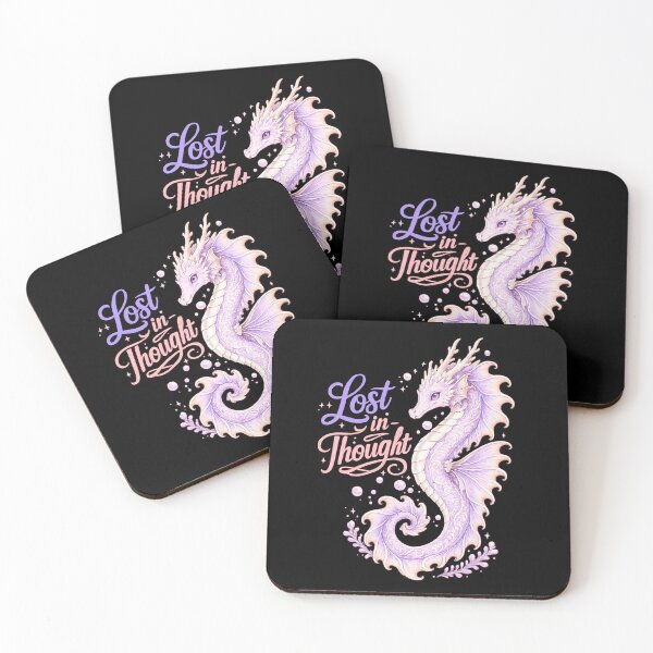 Item preview, Sea Dragon - Lost in Thought designed and sold by EMBERFLOWARTWORKS.